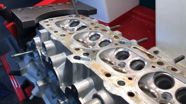 Обработка седла клапана ГБЦ Chevrolet Lacetti. смотреть онлайн