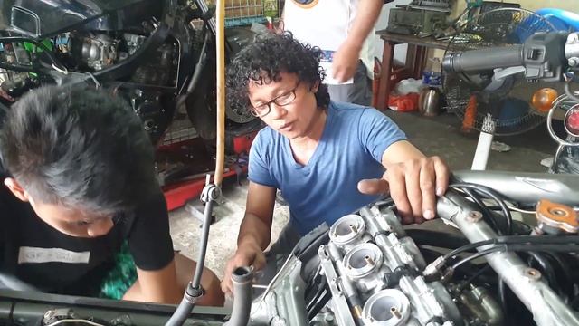 SYNCHRO NG LUMANG BIGBIKE | HONDA CB-1 смотреть онлайн