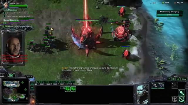 Playthrough: SC2 Nova DLC Pack 2 Mission 01 on Brutal смотреть онлайн