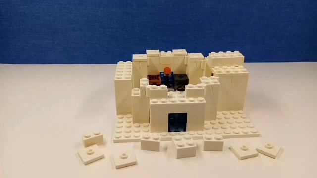ИГЛУ(дом из снега) из конструктора лего. Собрать своими руками (Minecraft) смотреть онлайн