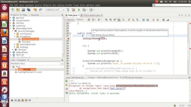 Exception - Clase 2 смотреть онлайн