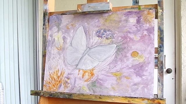 Little Butterfly Oil Painting Part 2 Artist Marc Charles Tonzillo смотреть онлайн