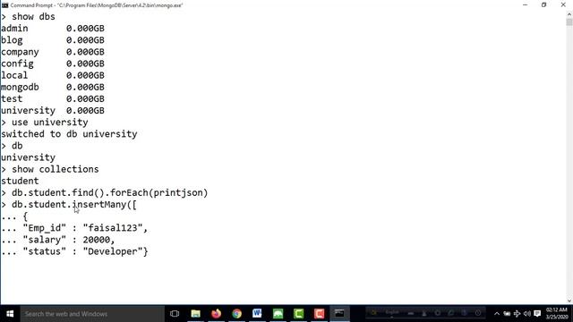 মংগোডিবি অ্যাগরিগেশন অপারেশন পরিচিতি এবং ডেটা ইনসার্ট -(Part-21) | Aggregations in MongoDB Databas смотреть онлайн