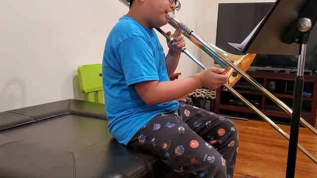 Christopher trombone practice смотреть онлайн