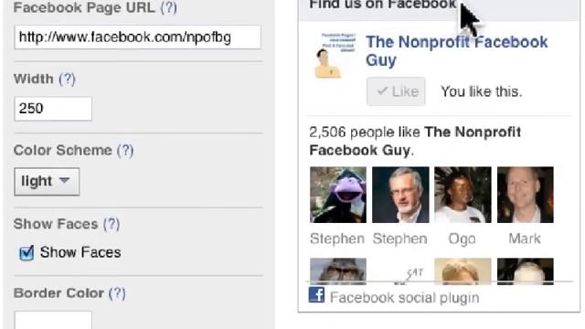 How to Add a Facebook Page Likebox to your website смотреть онлайн