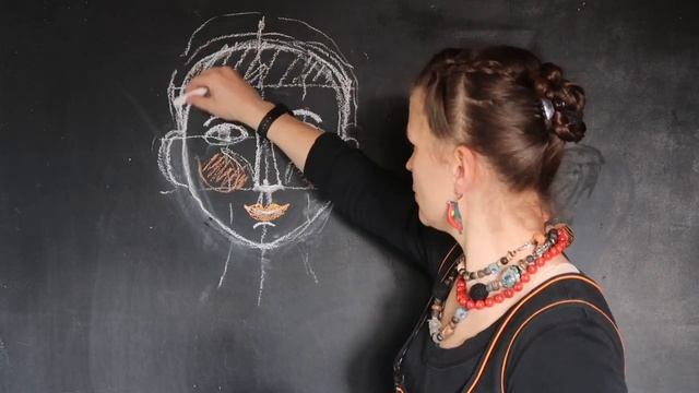 Рисуем лицо смотреть онлайн