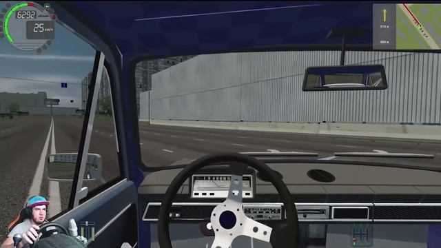 ВНУК УГНАЛ У ДЕДА КОПЕЙКУ И НАЧАЛ ДРИФТИТЬ - РЕАКЦИЯ ДЕДА в CITY CAR DRIVING + РУЛЬ смотреть онлайн