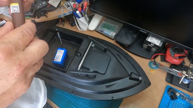 Китайский кораблик D16 #2 доработки