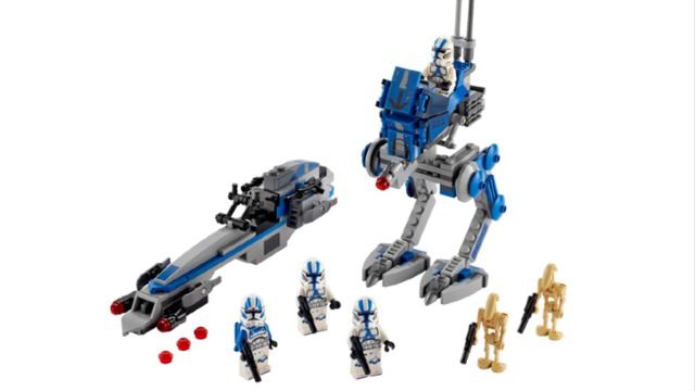 New 2020 LEGO Star Wars 501st Legion Clone Troopers set 75280. смотреть онлайн