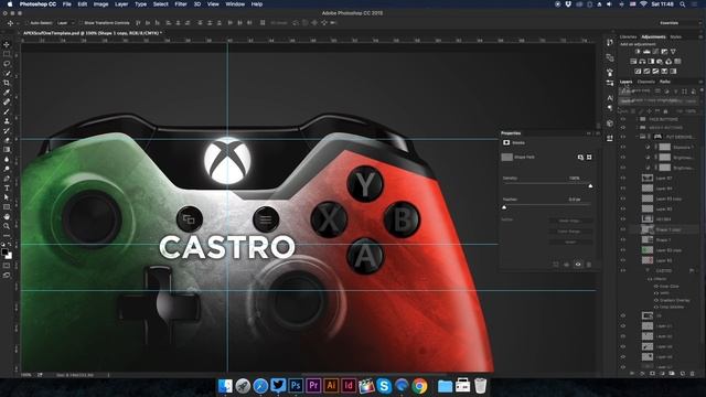 Photoshop Speed Art #71: Castro1021 Controller | BazDZN смотреть онлайн