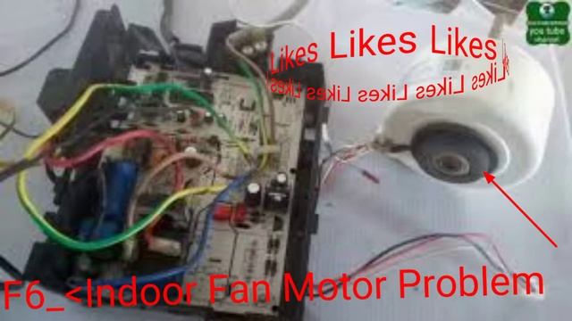 Galanz DC Inverter AC Error Code Faults F6 Solution