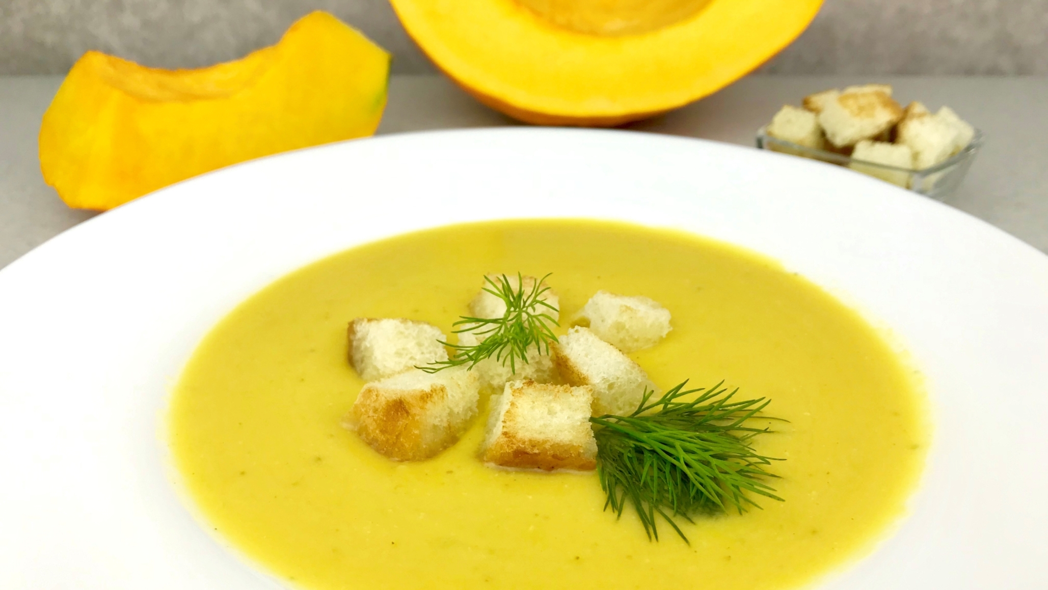 Чечевичный суп - пюре с тыквой. Вкусно и полезно.mp4 смотреть онлайн