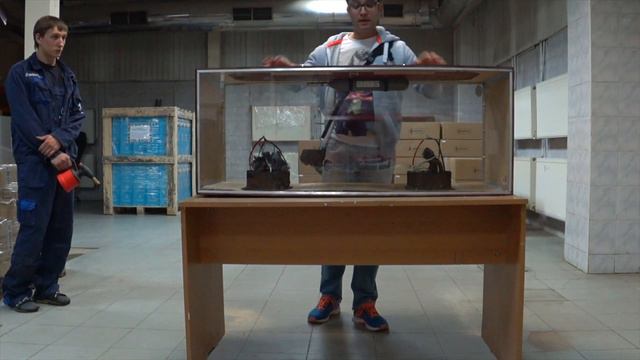 Видеообзор испытаний средства газового пожаротушения BONTEL смотреть онлайн