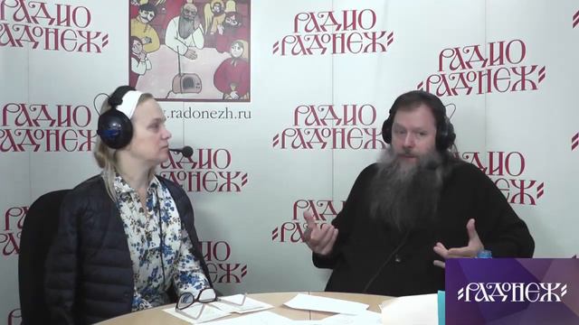 Протоиерей Артемий Владимиров в  студии радио Радонеж