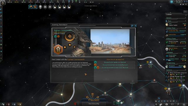 Stellaris: Ancient Relics - Mitron Empire (7) Protecting the Boarders смотреть онлайн