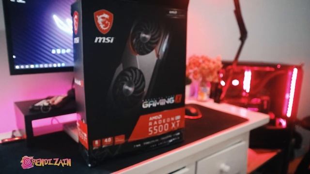 VGA CARD BUDGET BUAT GAMING? MSI RX 5500 XT 8GB UNBOXING смотреть онлайн