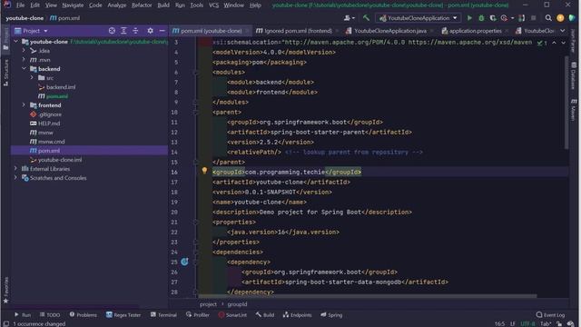 Spring Boot Angular Full Stack Project - Youtube Clone - Part 1 смотреть онлайн