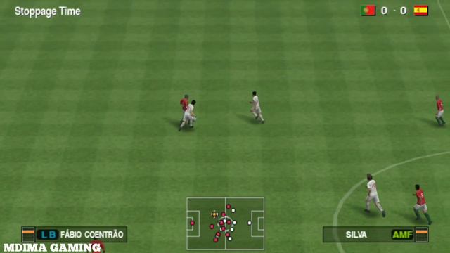 WE 2012: Portugal vs Spain | World Soccer Winning Eleven 2012 | PPSSPP Android Gameplay #10 смотреть онлайн