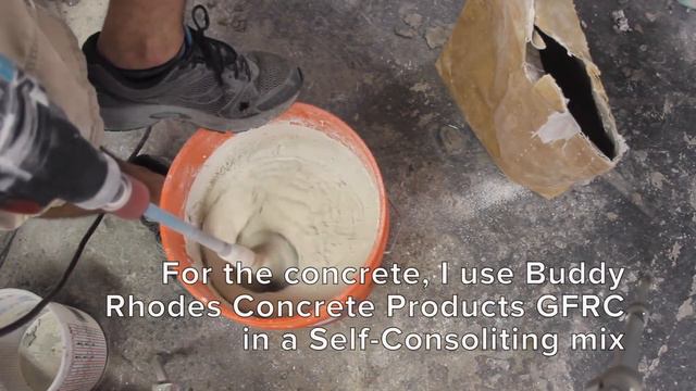 How To Make a Concrete and Wood Table top смотреть онлайн