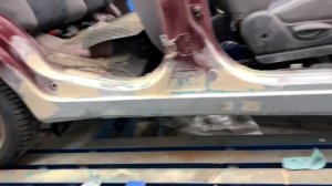 DAEWOO MATIZ РЕМОНТ ПОРОГОВ. МУХИ СЪЕЛИ ПОРОГИ, МЕНЯЕМ ОБЕ СТОРОНЫ