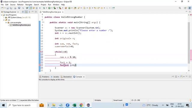 How to check valid Strong Number in Java | Coding Skills смотреть онлайн