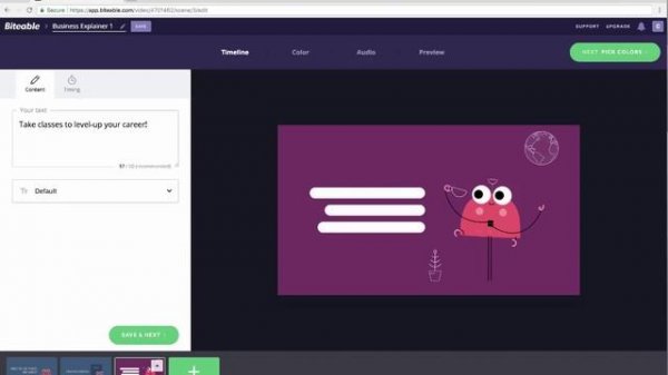 Biteable Tutorial - World's Simplest Video Maker