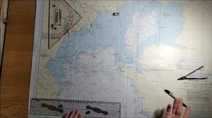 КАК ПОСТАВИТЬ ТОЧКУ НА КАРТЕ/ как нанести координаты на карту/ местоположение судна/ флотбардак