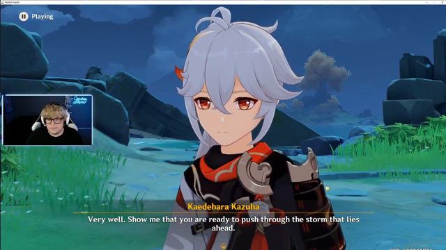 CameronLesan Plays Genshin Impact's New Kazuha quest! смотреть онлайн