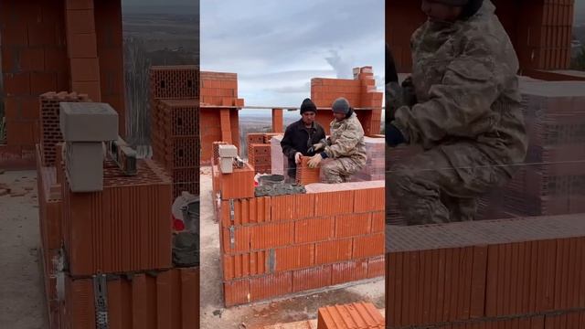 Кладка керамических блоков?