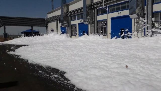 Испытание системы пенотушения - UNEX Engineering LLP