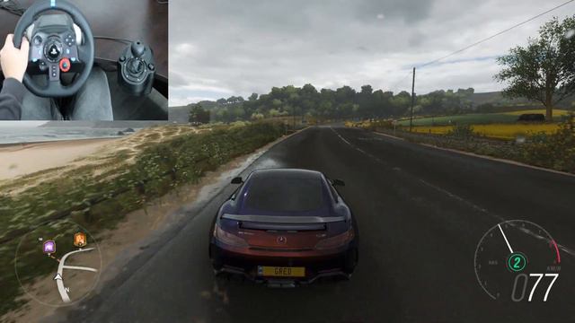 Mercedes AMG GT S 63 | Forza Horizon 4 | Logitech G29 Gameplay смотреть онлайн