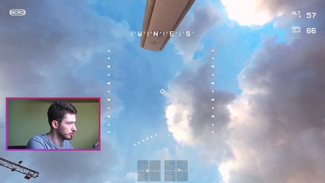 FPV Freestyle уроки. Trippy Spin или обратная орбита. (2)