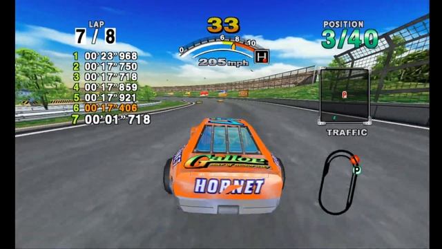 Daytona USA 2001 - Circuit Pixie Mirror Reverse (Flycast) смотреть онлайн