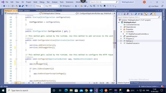 How To Add SWAGGER in ASP.NET Core Web API смотреть онлайн