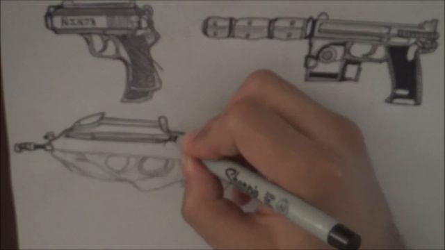 Drawing Hand Guns, Machine Guns смотреть онлайн