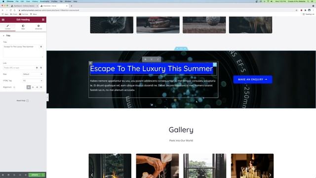 How To Create a One Page Website for a Small Business | Step-By-Step WordPress Tutorial смотреть онлайн