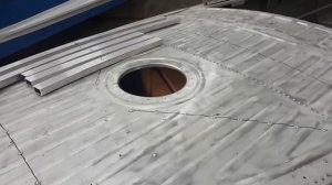 Каркас усиления палубы ( бимсы ) лодок Казанка, Южанка