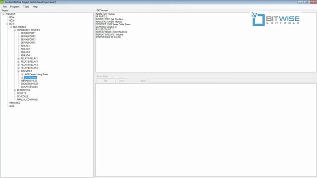 BitWise Controls. Тренинг 4: Управление устройствами по ИК-протоколу