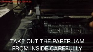 HOw to solved HP Laserjet 1536DNF Printer Paper JAM ERROR  !