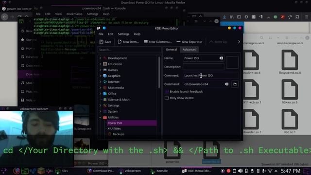 Power ISO Installation on Ubuntu Linux (TARBALL tar.gz) EASY смотреть онлайн