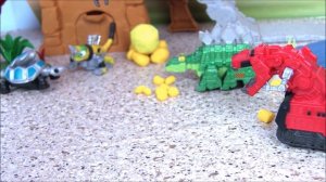 Мультики про Динозавров на Русском Языке. МЕХАНИЧЕСКИЕ ДИНОЗАВРЫ DINOTRUX. Мультики для Детей