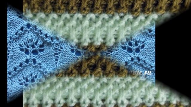 Узоры Спицами для Женщин - образцы работ - 2019 / Patterns Knitting needles for Women смотреть онлайн
