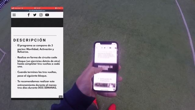 ? FUNCIONAMIENTO de los PROGRAMAS para JUGADORES de FÚTBOL ? TODO AL DETALLE: ENTRENAMIENTO FÚTBOL смотреть онлайн
