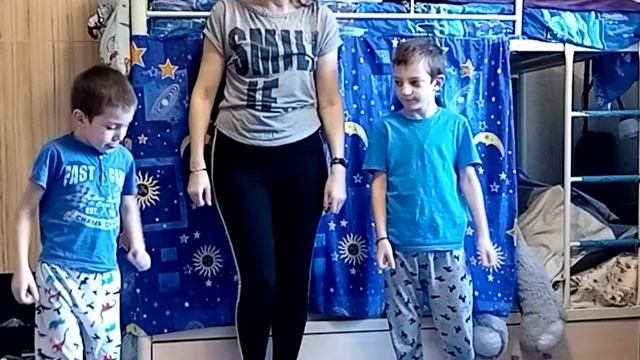 Музыкальная разминка для детей.