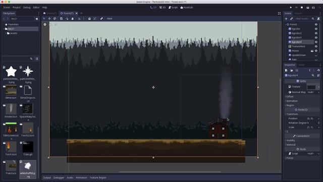 Godot 3.0 - Know Your Nodes: Particles2D смотреть онлайн