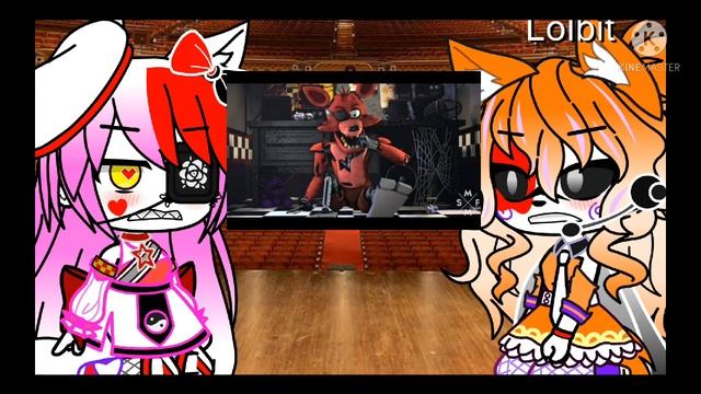 Lolbit and Ft.Foxy React to Noticed Foxy song смотреть онлайн