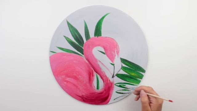 Как нарисовать ФЛАМИНГО? | Мастер-класс по рисованию смотреть онлайн