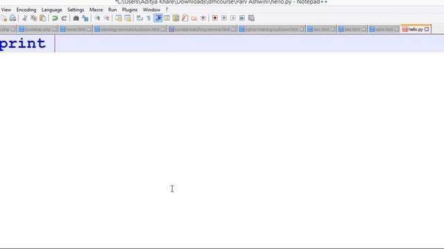 Installing Python in Windows Python Tutorial Part 1 смотреть онлайн