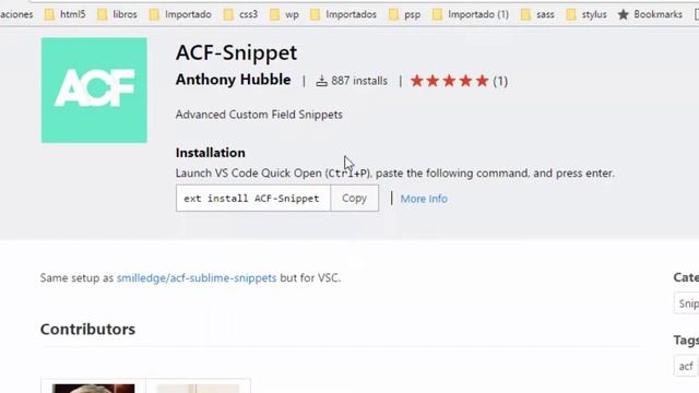 Visual Studio Code - WordPress Snippets y ACF Plugin смотреть онлайн