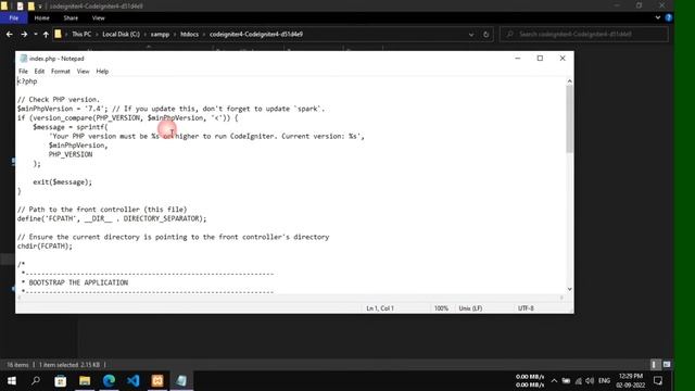 How To Install Codeigniter 4 In Xampp Server || [Updated] Solve Whoops! Error In codeigniter 4 смотреть онлайн